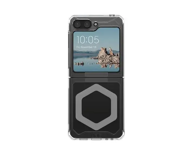 Carcasa UAG Plyo Pro compatibila cu Samsung Galaxy Z Flip 5, Transparent