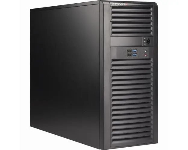 Carcasa PC MidTower Super Micro SuperChassis 732D4-668B, 668 W (Negru)