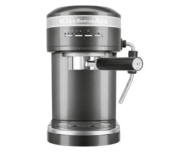 Espressor manual KitchenAid Artisan 5KES6503EMS, 1470W, 1.4 L (Argintiu)