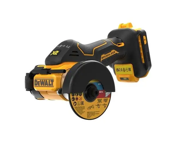 Fierastrau circular cu acumulator DeWALT DCS438N-XJ, diametru disc 76 mm, 18 V, 20000 rpm (Negru/Galben)