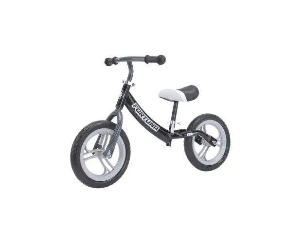 Bicicleta de echilibru Lorelli Fortuna, roti 10inch, 2-5 Ani, Negru
