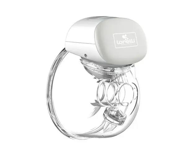 Pompa de san electrica Lorelli, portabila, hands free, cu modul masaj, Gri
