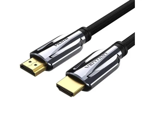 Cablu Vention HDMI 2.1 ,8K (7680x4320p) ,eARC, VRR si HDR, tata tata, Latime de banda de 48 Gbps ,120Hz, 2 m