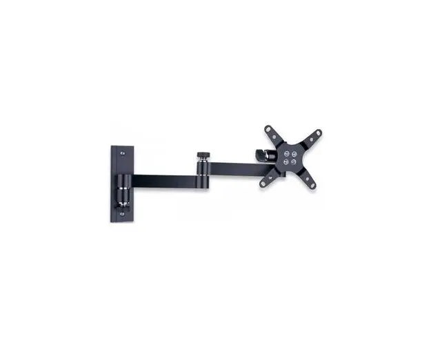 Suport Perete Techly ICA-LCD104BK, TV/LCD/LED, 13inch-30inch, 15kg, VESA, Negru