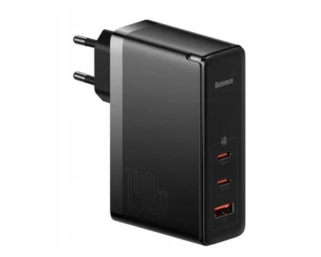 Incarcator telefon Baseus CCGP100201, 140 W, Negru