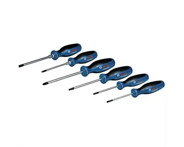 Set 6 surubelnite drepte/PH/TX/PZ Bosch