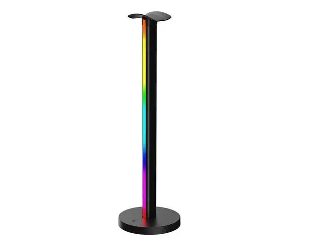Set de lampi LED Yeelight Beam, Sincronizare muzica, jocuri, 100-240 V, 0,35 A, 12 W, Wi-Fi, RGB (Negru)
