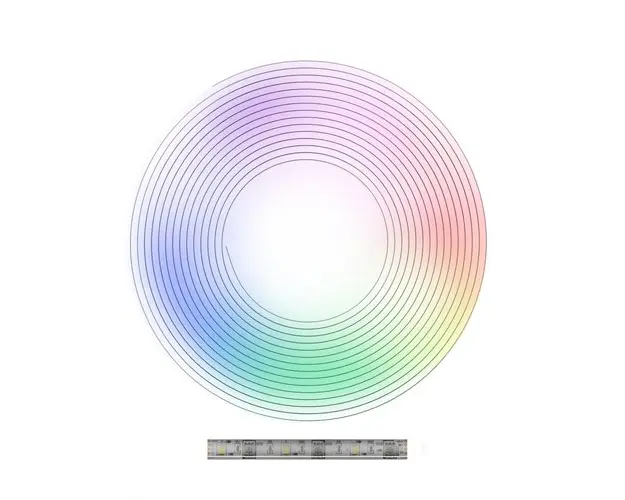 Banda LED Smart, Tesla, Techtoy, 3 metri, Wi-Fi, Bluetooth (Multicolor)