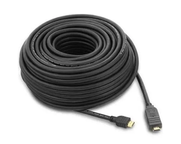 Cablu HDMI cu amplificator, High Speed Ethernet, Versiunea 1.4, tripluecranat, conectori auriti, 20m, PremiumCord kphdmer20