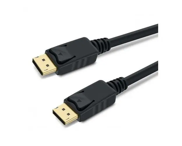 Cablu DisplayPort, tata - tata, Versiunea 1.3/1.4, 4K (3840×2160), dublu ecranat, conectori auriti, 0.5m, PremiumCord