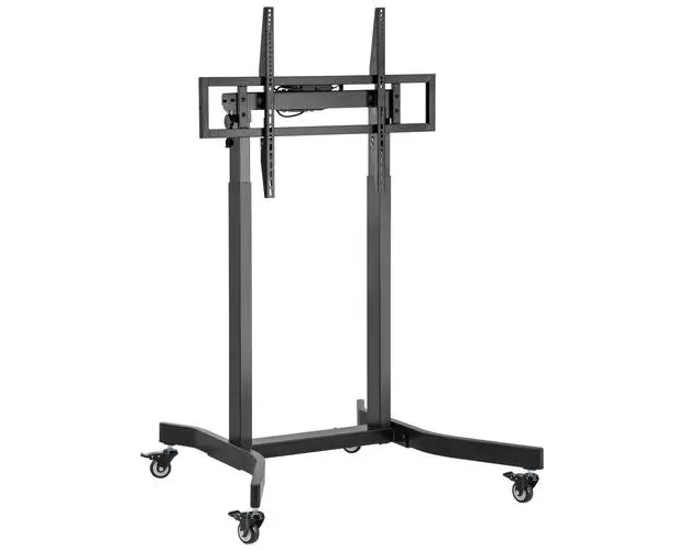 Stand TV Techly ICA-TR68M, inaltime reglabila, 55inch - 100inch, telecomanda inclusa (Negru)