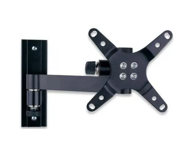 Suport Perete Techly ICA-LCD 105BK, de perete, brat 2 articulatii, 13-30 inch, reglabil (Negru)
