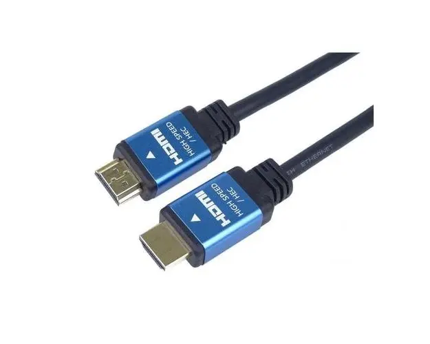 Cablu HDMI, Ultra HDTV 4K@60Hz, Versiunea 2.0b metal, conectori auriti, 5m, PremiumCord kphdm2a5