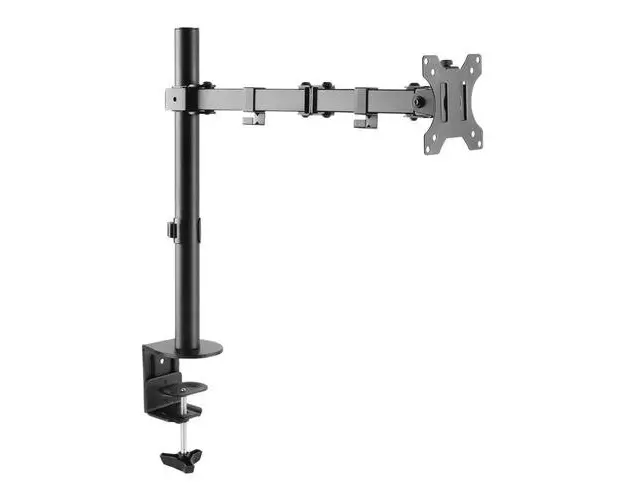 Suport de birou pentru monitor Techly ICA-LCD 503BK brat dubla articulatie, 13 - 32 inch (Negru)