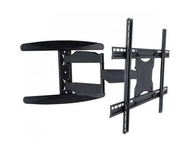 Suport Peret Techly ICA-PLB 171L, 40-65 inch, brat dublu, extensibil, Ultra Slim, Full-Motion, Negru