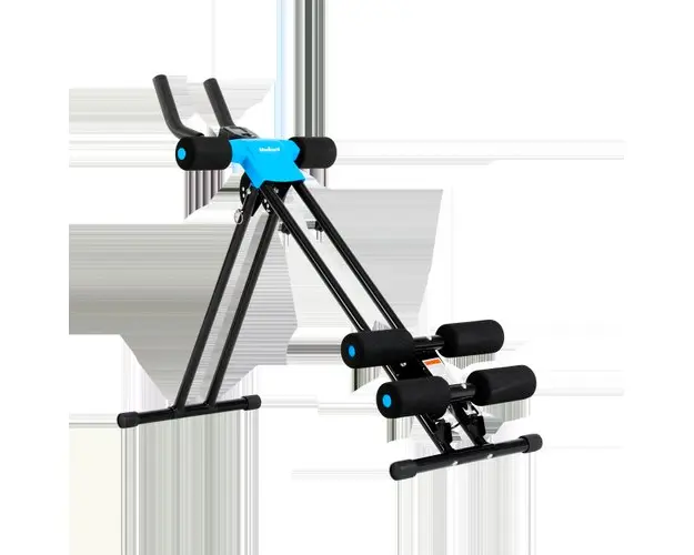 Aparat fitness Rebel Active RBA-2405, Otel, Greutate utilizator 120 kg (Negru)
