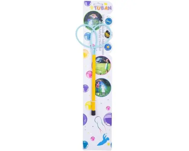 Bat cu inele pentru baloane de sapun Ring Mini Butterfly 20 cm, Tuban