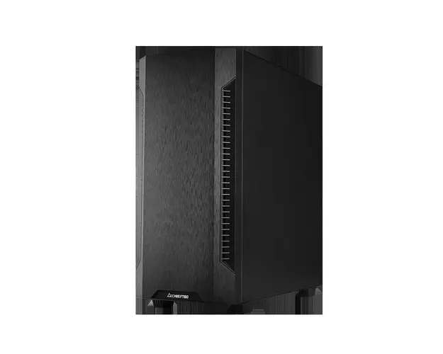 Carcasa Chieftec Elox AS-01B-OP, Middle Tower, fara sursa, ATX, (Negru)