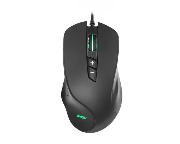 Mouse Gaming MS Nemesis C340, iluminare RGB, 4000 dpi (Negru)