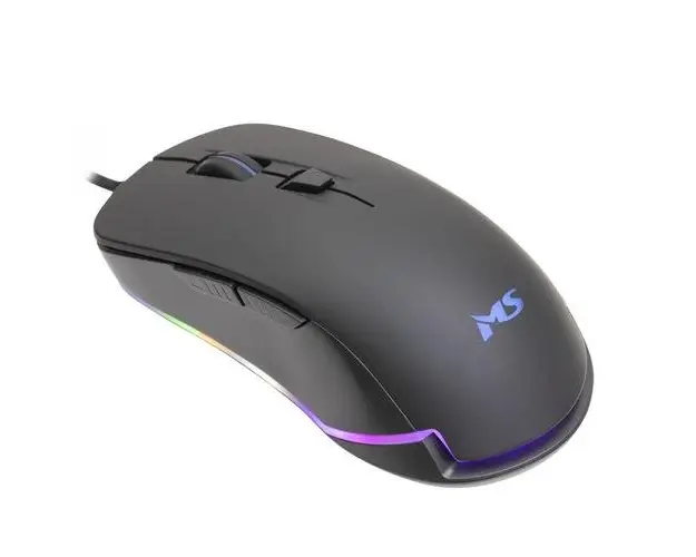 Mouse Gaming MS Nemesis C305, iluminare RGB, 3200 dpi (Negru)