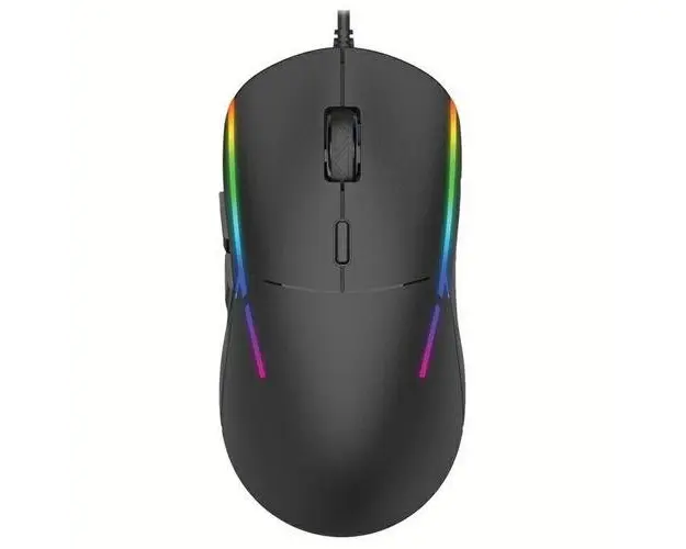 Mouse Gaming MS Nemesis C375, iluminare RGB, 7200 dpi (Negru)