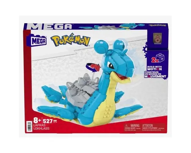 Set de constructie Pokemon, Mega Bloks, 527 piese, Multicolor