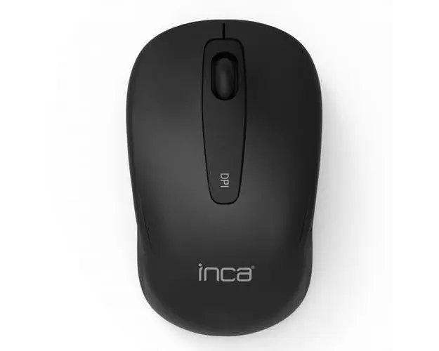 Mouse Wireless Inca IWM-331RS, 2.4 GHz, 1600 dpi, Optic (Negru)