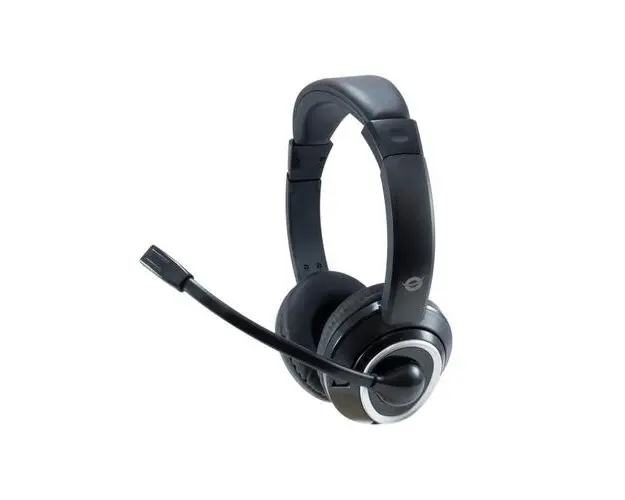 Casti Call Center Conceptronic POLONA01B, USB, Over the ear, Cablu 2m (Negru)