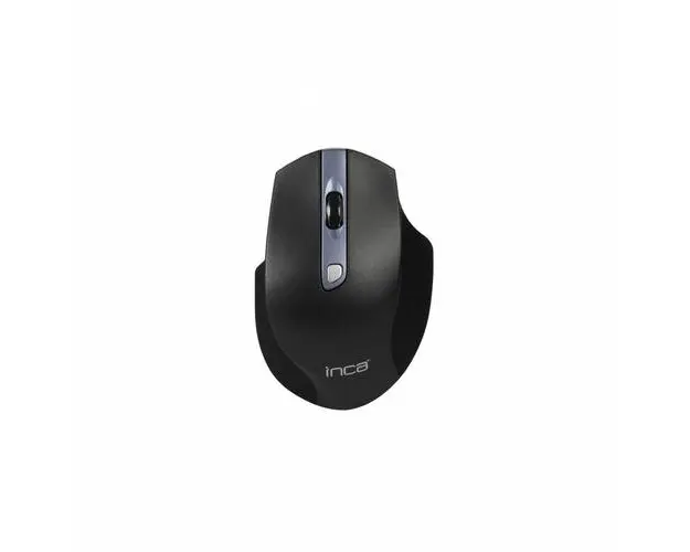 Mouse Wireless Inca, 2.4 GHz, Optic, 1600 dpi, Negru