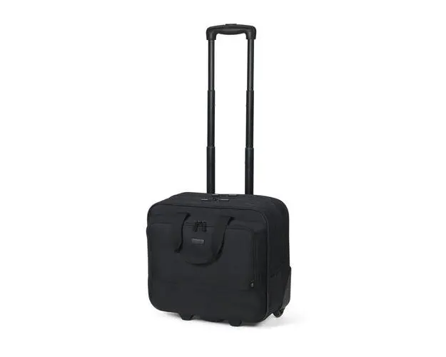 Geanta laptop Dicota Roller Eco Top Traveler BASE, 16inch (Negru)