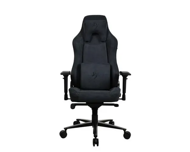 Scaun gaming Arozzi, Textil, Capacitate maxima 145kg, Negru