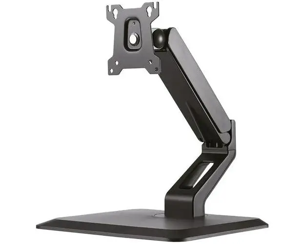 Suport de birou Neomounts pentru monitor cu diagonala: 15”-32”, suporta pana la 10kg, cu reglare in 5 miscari, VESA min. 75x75, VESA max. 100x100 (Negru)