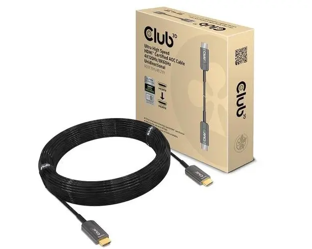 Cablu AOC Club3D de ultra mare viteza certificat HDMI 4K120Hz/8K60Hz