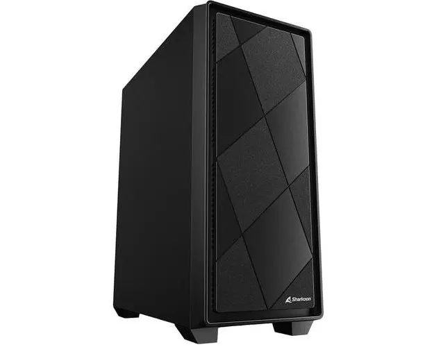 Carcasa Sharkoon VS8, Middle Tower, Fara sursa, ATX (Negru)
