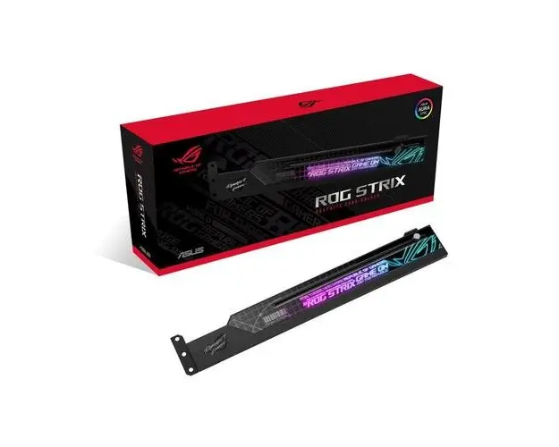 Suport pentru placa video Asus ROG Strix Graphics Card Holder, RGB