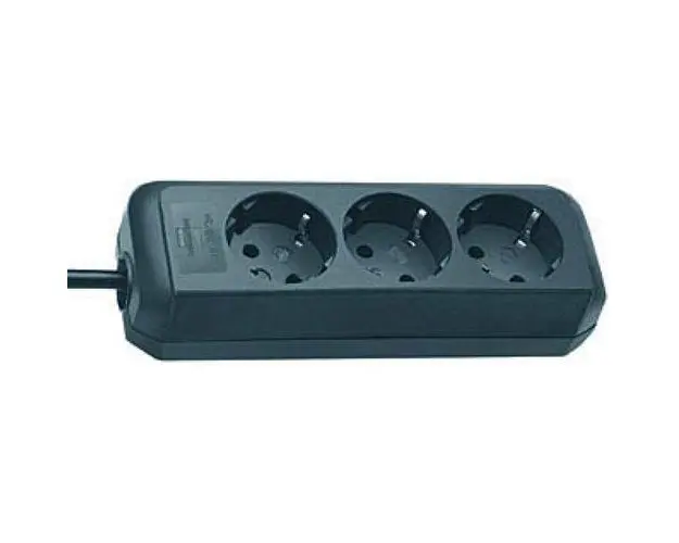 Prelungitor, Brennenstuhl, Eco-line 3x, 3500 W, 1.5m (Negru)