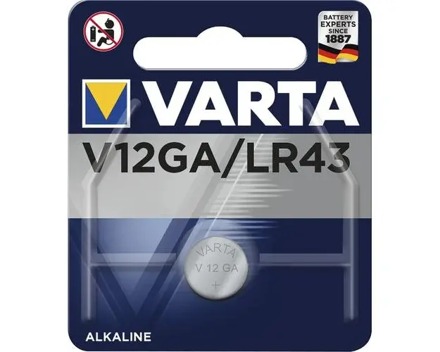 Baterie alcalina Varta V12GA, 1.5 V