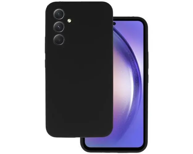 Husa Lemontti Silicone Lite compatibila cu Samsung Galaxy A35, Negru