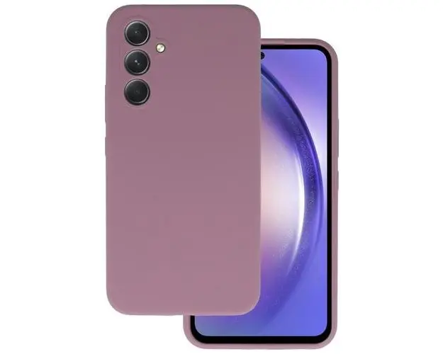 Husa Lemontti Silicone Lite compatibila cu Samsung Galaxy A35, Mov