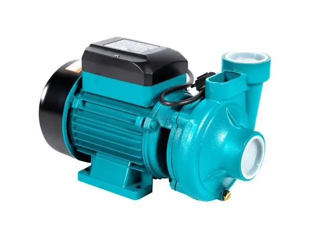 Pompa suprafata Micul Fermier GF-2055, DK 1.5 kW, 360l/min + Furtun de gradina Q42H Deluxe 30 m, Pistol si Conectori (Albastru)