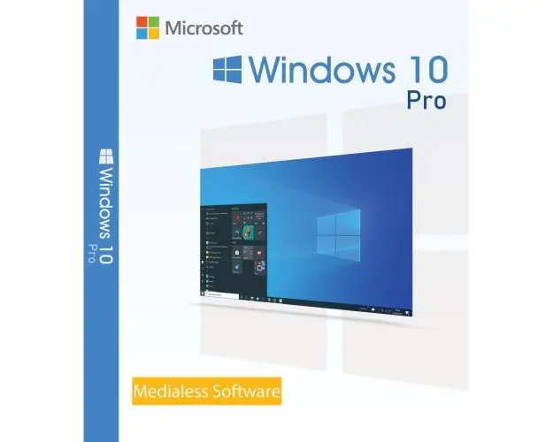 Microsoft Windows 10 Pro, 32/64 bit, Multilanguage, Retail, Medialess