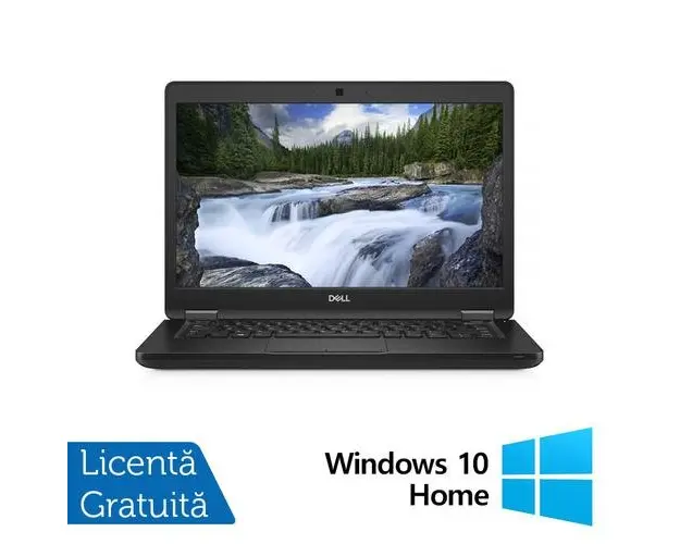 Laptop Refurbished Dell Latitude 5490, Intel Core i5-8350U 1.70GHz, 8GB DDR4, 512GB SSD, 14 Inch Full HD, Webcam + Windows 10 Home