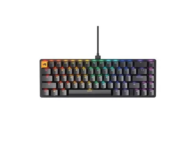 Tastatura mecanica GMMK 2, Glorious PC Gaming Race, compacta, Negru
