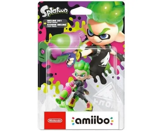Figurina Amiibo Green Boy ( Splatoon)