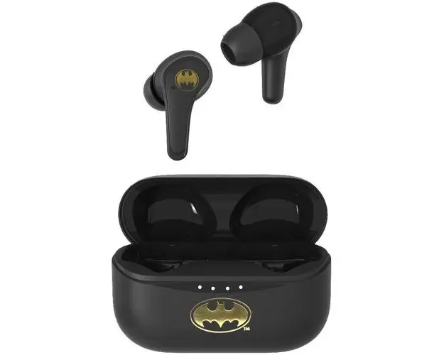 Casti True Wireless OTL Batman, Microfon, Bluetooth (Negru)