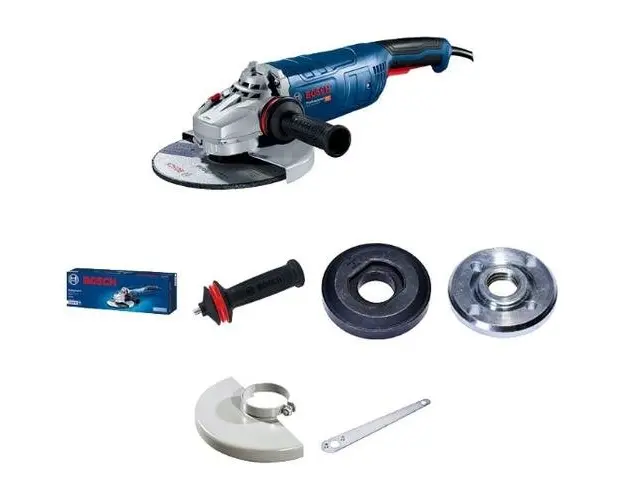 Polizor unghiular Bosch Professional GWS 30-230 PB, 230 mm, 2400 W, 6.500 rpm (Negru/Albastru)