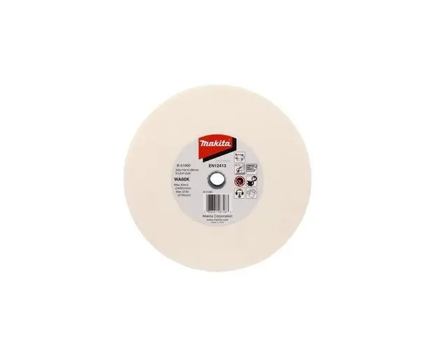 Disc pentru polizat 205x15.8x19mm, P60, Makita