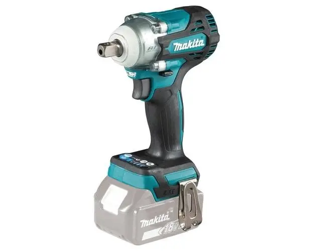 Masina de insurubat cu impact pe acumulator Makita DTW301Z, 18 V, 330 Nm, 4000 percutii/min, 3200 rpm, fara acumulator/incarcator (Negru/Albastru)