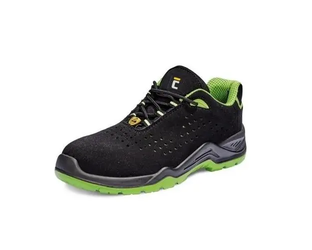 Pantofi de protectie Cerva Halwill Esd S1P, cu bombeu din compozit si talpa antiperforare, marimea 38