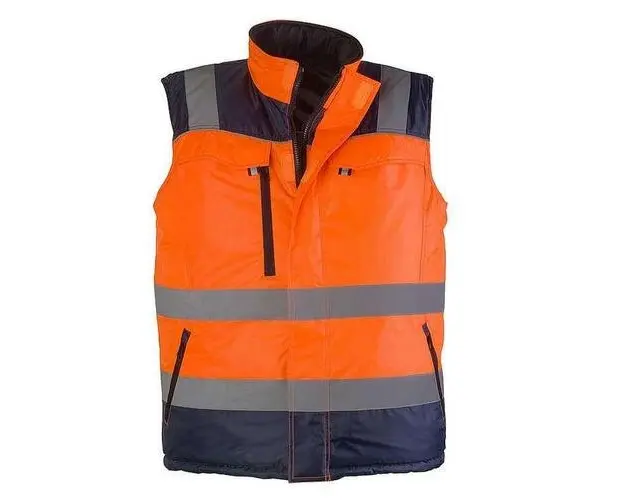 Vesta de protectie Kapriol, reversibila, reflectorizanta, marime L, Portocaliu